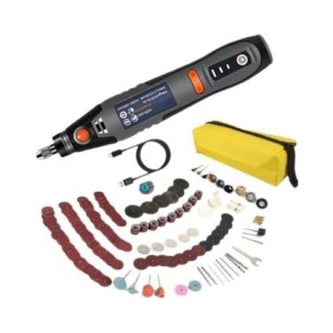 Imagem de Conjunto De Mini Furadeira Sem Fio 35W Com 3 Velocidades USB 8500-2100