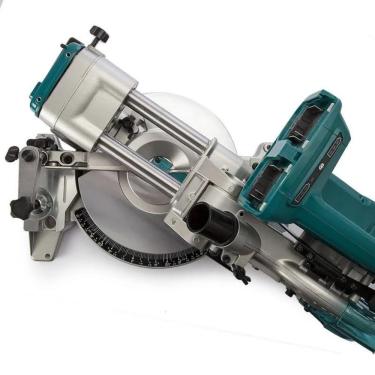 Imagem de Serra Circular Esquadria 190Mm Sem Fio 36V Corte 0° 45° Com Motor BL e Coletor de Pó DLS714Z Makita