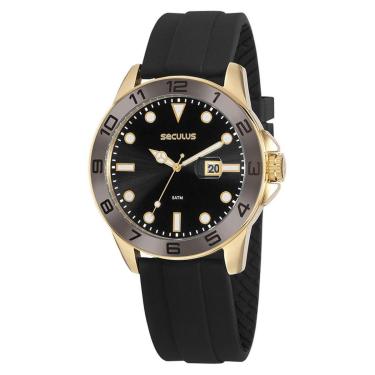 Imagem de Relógio Seculus Masculino Esportivo Dourado 20882GPSVDU1-Masculino