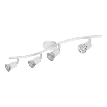 Imagem de Spot De Sobrepor Retangular 4 Lampadas Branco Inspire