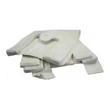 Imagem de Sacolas Plasticas Branca Reciclada Reforçada 70X90 1 Kg - Higipack