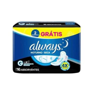 Imagem de Absorv always not seca c/aba l16p14un