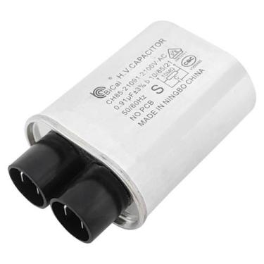 Imagem de Capacitor Alta Tensão Microondas LG Mh7047g 0.91 Uf Original