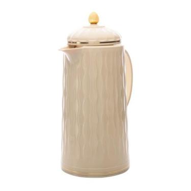 Imagem de Garrafa Térmica Wolff Grécia de Plástico Bege 1L