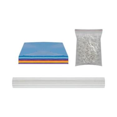 Imagem de Cataventos De Plástico Coloridos Com 4 Pás, 10-50 Peças, Decoração DIY