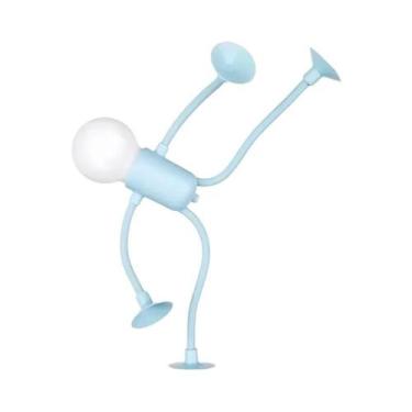 Imagem de Luminária Noturna Em Forma De Atleta, Mini Lâmpada De Mesa, Alimentada