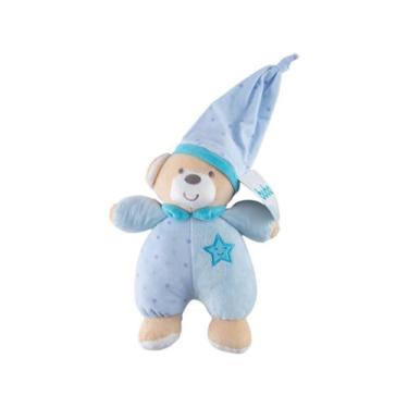Imagem de Pelúcia Ursinho Musical Azul - Buba, Azul, Ursinho