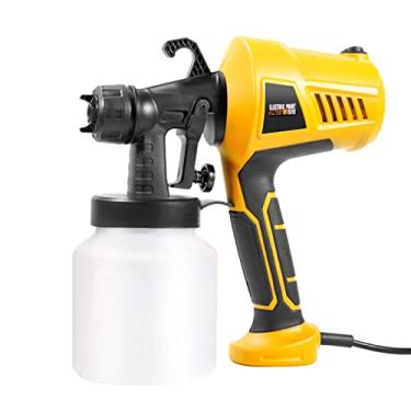 Imagem de Lianai Pulverizador de tinta 500 W, pistola de pulverização elétrica portátil, aerógrafo destacável, ferramenta de pulverização de tinta com capacidade de 800 ml, 230 V(EU Plug)