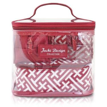 Imagem de Kit Necessaire 4 Peças Coleção Diamantes - Jacki Design