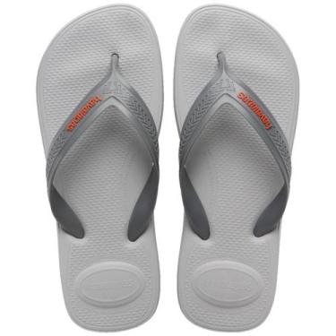 Imagem de Chinelo Havaianas Top Max Comfort Cinza Gelo 41/42 Unissex Original