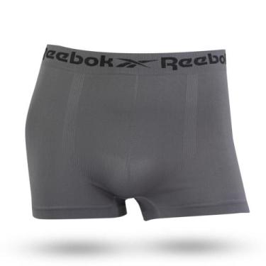 Imagem de Cueca Boxer Microfibra Classic CINZA Tamanho G 016RKB23267SO Reebok - 