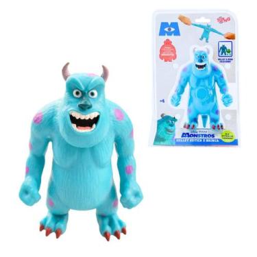 Imagem de Boneco Elástico Sulley Monstros SA Toyng Estica Muito Brinquedo Infant