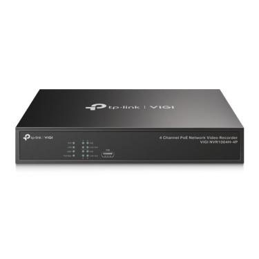 Imagem de NVR Gravador de Vídeo em Rede Poe+ VIGI NVR1004H-4P 4 Canais com Gravação 24-7 e Armazenamento Até 10 TB TP-Link