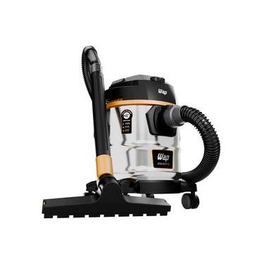 Imagem de Aspirador de Pó e Água Wap GTW 1600W 12L com Função Sopra Folhas – Inox/Preto/Amarelo