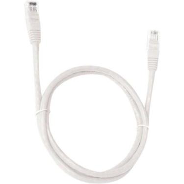 Imagem de Patch Cord Cat5e 5m Branco Pluscable