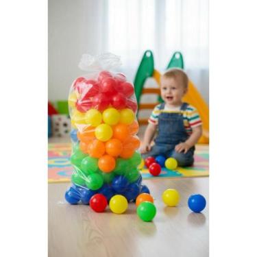 Imagem de 2x 100 Bolinhas Piscina Coloridas: Diversão Garantida! - Congratulatio