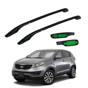 Imagem de Rack De Teto Sportage 2011 2012 2013 2014 2015 a 2020 Preto - VF