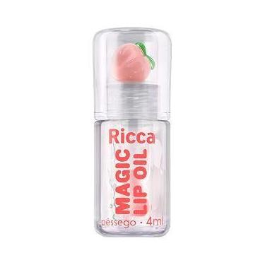 Imagem de Ricca magic lip oil pêssego 4ml - Belliz