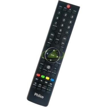 Imagem de Controle remoto original philco tv led plasma smart 3d com tecla @ tv 