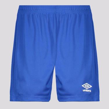 Imagem de Calção Umbro Legacy Juvenil Azul-Unissex