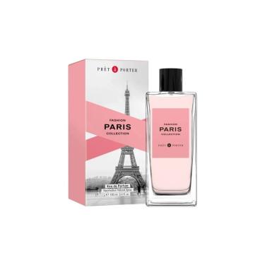 Imagem de Perfume Pret a Porter Fashion Collection Paris Feminino Eau de Parfum Floral Frutado 100ML