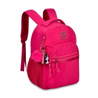 Imagem de Mochila de Costas Rebecca Bonbon Feminina Escolar Com Bolso Antifurto 
