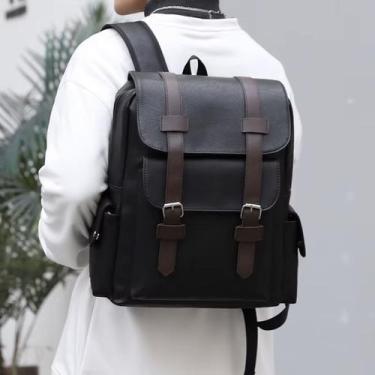 Imagem de Mochila Bolsa Notebook Trabalho Viagem Negócios Casual material ecológ