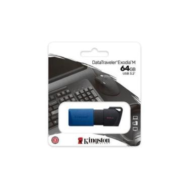 Imagem de Pen Drive 64GB Kingston DTXM/64GB Exodia 3.2 USB