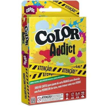 Imagem de Jogo De Cartas Color Addict - Cartucho - Copag