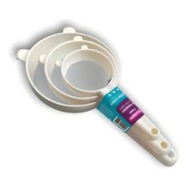 Imagem de kIT de Peneira Plástico Medidas 7,5/10,7/14,5 cm Sanremo