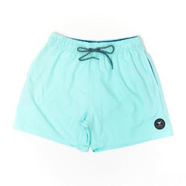 Imagem de Short Masculino Liso Elastano Azul Bebê - Vonpiper, Azul bêbe, P