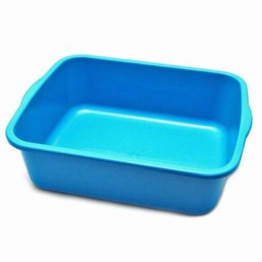 Imagem de Bandeja Higiênica Para Pets Four Plastic Elite Azul - Jel Plast