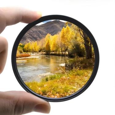 Imagem de Filtro Polarizador Circular CPL KnightX De 49mm, 52mm, 55mm, 58mm, 67m