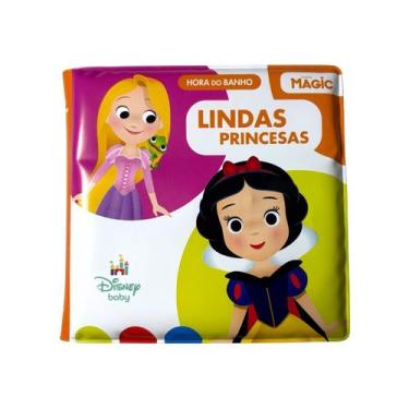 Imagem de Livro - Disney Baby - Hora do Banho Lindas Princesas