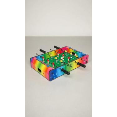 Imagem de Futebol De Mesa Compacto Com Bolas e Placar - Congratulations Store