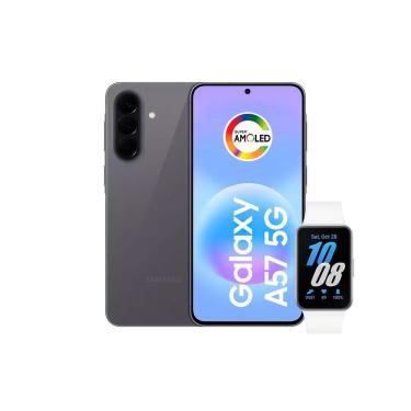 Imagem de Smartphone Samsung Galaxy A55 5G 8GB 128GB 50MP + Smartwatch Fit3 Cinza