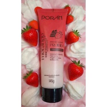 Imagem de Hidratante Corporal e Facial Porán Morango com Chantilly 145g com Mant