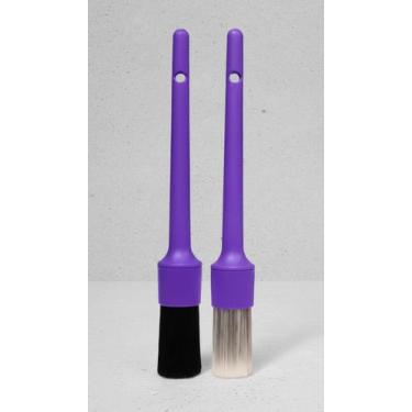Imagem de Kit 2 Pincéis Detalhamento Automotivo N14 - Congratulations Store