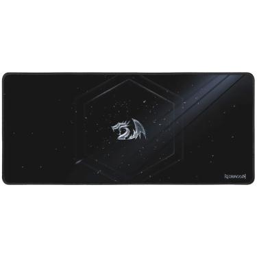 Imagem de Mousepad Gamer Redragon P041 Xeon Superfície Speed 3mm Preto e Vermelho