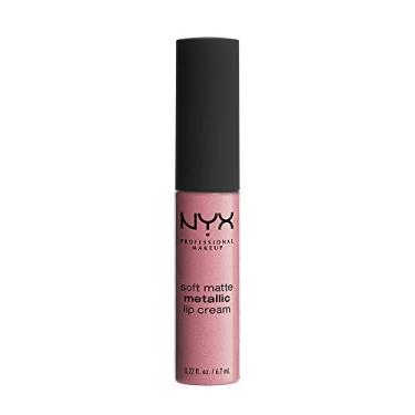 Imagem de NYX PROFESSIONAL MAKEUP Soft Matte Metallic Lip Cream, Seoul, 0.22 Ounce