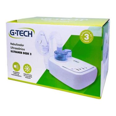 Imagem de Nebulizador G-Tech Ultrassonico Ultraneb Desk 2 Baixo Ruido