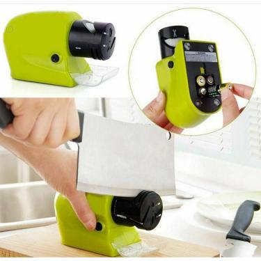 Imagem de Amolador Portátil Elétrico Facas e Tesouras Ferramentas Prático