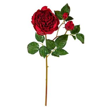 Imagem de Flor artificial rosa de 55,88 cm (22") (conjunto de 6)