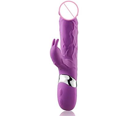 Imagem de Vibrador Poderoso Feminino Estimulador Ponto G & Clitóris 7 Frequências Diferentes Brinquedo Sexual Zatla (Roxo)