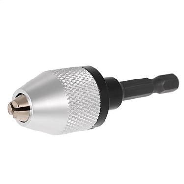 Imagem de Tingpai 0.3-6.5mm portátil Elétrica Qui C e bucha com 6,35 milímetros 1/4 "Hex Shank Universal Drill Bit Converter chave de fenda Impact Driver Adaptador