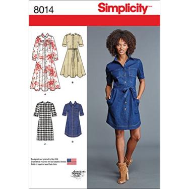 Imagem de Simplicity 8014 Padrão de costura de vestido camiseta, tamanhos 16-24