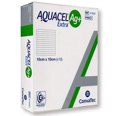 Imagem de Curativo Aquacel Ag + Extra 10 x 10 cm Convatec 01 Unidade