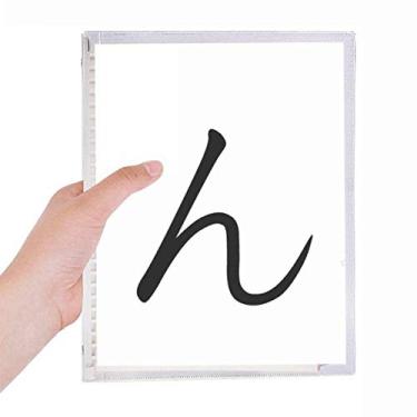 Imagem de Caderno Japonês Hiragana Personagem N Folhas Soltas Diário Recarregável Papelaria