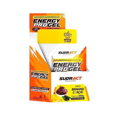 Imagem de Energy Pro Gel - 10 Sachês de 30g - Banana com Açai - Sudract Nutrition