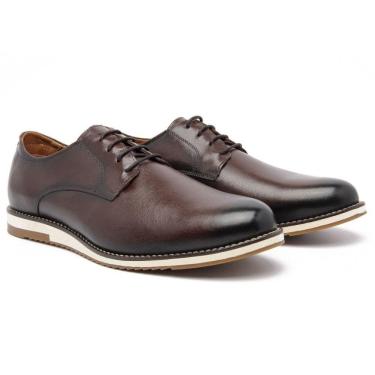 Imagem de Sapato Oxford Liso Com Cadarço LK Store Ótimo Para Todas Ocasiões